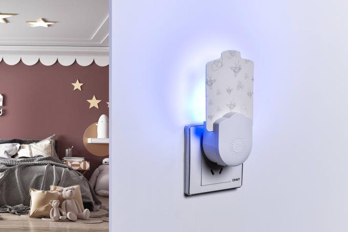 Elektrische schok, muggenverdelgende lamp, muurplug-in met plakker en 60 stukken inbegrepen 9