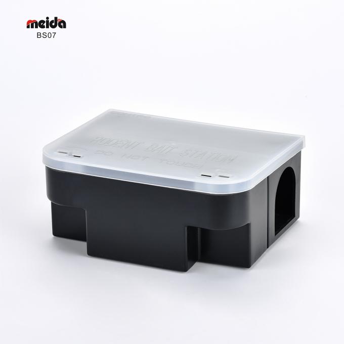 1 capaciteit Duurzaam kunststof Rat Muis Muis knaagdier aas Snap Station Box Pest Control 2