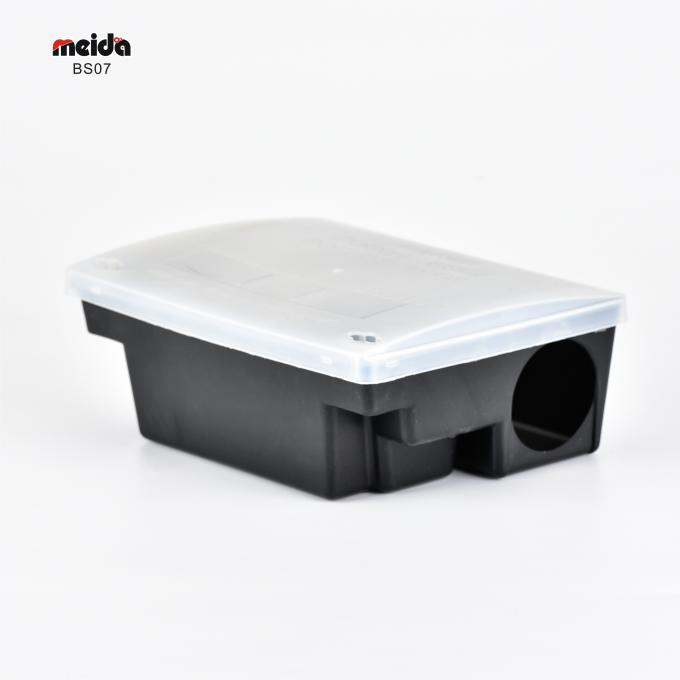 1 capaciteit Duurzaam kunststof Rat Muis Muis knaagdier aas Snap Station Box Pest Control 4