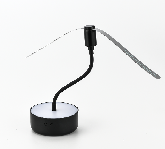 11x11x27.5cm ABS materiaal Li-ion batterij 2 in 1 Vliegen muggen insectenwerend ventilator nachtlicht voor het voorjaar 2