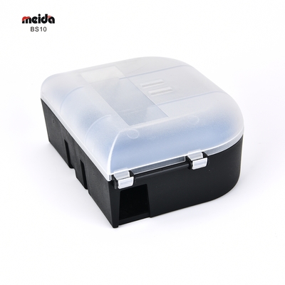 Goede prijs. Transparante deksel veilig Muis Muis Rat Bait Station Trap Box Catcher voor geur Geen online